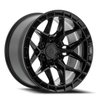 A133 RAMPAGE Wheel [Size: 20"x9.5"] Glossy Black Finish A133209589P03002 - image 1