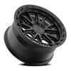 A135 ATLAS Wheel [Size: 18"x9"] Satin Black Center w/ Glossy Black Lip Finish A135189082P01204 - image 2