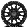 A135 ATLAS Wheel [Size: 20"x9"] Satin Black Center w/ Glossy Black Lip Finish A135209084P00004 - image 3