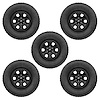 M-1007K-DC1785A Wildtrack Beadlock Capable Wheel Kit Fits 6th Gen Ford Bronco [17" x 8.5"] Gloss Black - image 1