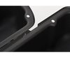 Stamped Steel Tall Valve Covers for Small Block Ford 289-302-351W in Black Crinkle Finish with Red Ford Racing Emblem - image 4