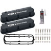 Satin Black Slant Edge Valve Cover Install Kit - image 1