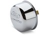 Chrome Twist-On Valve Cover Air Breather Cap with Ford RACING Emblem - image 2
