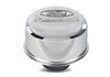 Chrome Push-In Valve Cover Air Breather Cap with Ford RACING Emblem - image 2