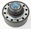 Black Crinkle Push-In Valve Cover Breather with Ford MUSTANG Emblem - image 2