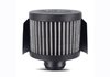 Black Crinkle Push-In Valve Cover Breather Filter and Hood with Ford RACING Emblem - image 3