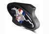Air Cleaner Wing Nut with Mustang Pony Logo in Black Crinkle Finish - image 3