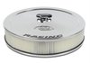 13" Ford Racing Stamped Steel Air Cleaner Kit in Chrome Finish - image 2