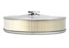 13" Ford Racing Stamped Steel Air Cleaner Kit in Chrome Finish - image 4