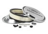 13" Ford Racing Slant-Edge Air Cleaner Kit in Chrome Finish - image 3