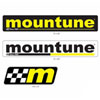 MOUNTUNE 6 PIECE STICKER SET - image 1