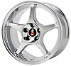 Cobra R Chrome Wheel 1994-2004 Mustang - image 1