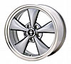 Bullitt-Style Silver Wheel 2005-14 Mustang V6/GT - image 1