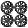M-1007K-1875G Tremor Wheel Kit for Select Ford F-150 Trucks [Size: 18" x 7.5"] Matte Gray - image 1