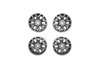 M-1007K-1875G Tremor Wheel Kit for Select Ford F-150 Trucks [Size: 18" x 7.5"] Matte Gray - image 2