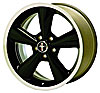 Bullitt-Style Black Wheel 2005-14 Mustang V6/GT - image 1