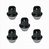 BLACK LUG NUT KIT 5 PCS - image 1
