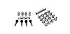 Tuner Wheel Spline Drive Lug Nut Set - image 1