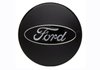 M-1096K-BCC Black and Chrome Wheel Center Cap Kit for Ford OEM Car Production Wheels - image 2