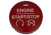 Red Start Button Kit 2015-16 Ford Mustang - image 1