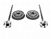 5-Lug Rear Brake Conversion 1979-93 Mustang/Capri with 8.8" Rear Axle - image 1