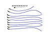 Spark Plug Wire Set Fits V6 and V8 Engines (Universal) - image 1