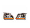 Headlight Set Fits 2002-03 F-150 Harley-Davidson Trucks - image 1