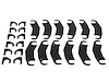 Tube Door Set Fits Select Ford Bronco 4-Door