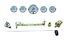 Masterpiece Gauge Kit Chrome Bezel Includes: - image 1