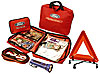 Highway Safety Kit Includes Flares, First Aid Kit, and Emergency Triangle Reflectors - image 1