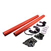 Front Brake Cooling Duct Kit for 2013-2014 Mustang GT & BOSS 302 [Brembo, 3 in.] - image 1