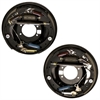 9" Drum Brake Backing Plate Kit 11" x 2.25" Brakes Includes: - image 1
