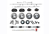 GT350R BLK BRAKE KIT - image 1