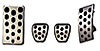 Pedal Cover Kit 1994-2004 Mustang - image 1