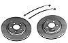 Severe Duty Brake Rotor Upgrade Kit 1994-2004 Mustang Cobra Includes: - image 1