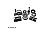 Front Control Arm Bushing 1994-2004 Ford Mustang - image 1