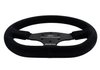 Off-Road 3-Spoke Steering Wheel for 2005-2016 Mustang Race Cars [13 in. Diameter, Suede Grip] - image 4
