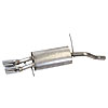 Axle-Back Exhaust System 2011-14 Ford Fiesta - image 1