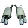 Axle-Back Exhaust System 2013-14 Mustang Shelby GT500 - image 1