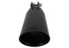 M-5260-BCT1 Stainless Steel 4-Inch Exhaust Tip for Select Ford F-150 Trucks [Black Chrome] - image 2