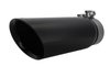 M-5260-BCT1 Stainless Steel 4-Inch Exhaust Tip for Select Ford F-150 Trucks [Black Chrome] - image 3