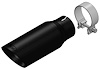 M-5260-BCT4 Stainless Steel 4-Inch Exhaust Tip for 2015–2020 Ford F-150 Trucks [Black Chrome] - image 1