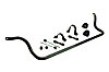 Front Stabilizer Bar Kit 1996-2003 F-150 and 2004 F-150 Heritage 2WD - image 1