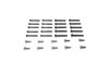 M-6345-SD73 Main Bearing Cap Bolt Kit Fits Select Ford Super Duty 7.3L Gas Engine - image 2