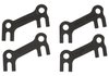 SCJ Flat Pushrod Guide Plate Set for Super Cobra Jet Heads [0.375 in., Set of 4] - image 2