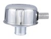 Push-In Valve Cover Breather Chrome w/Ford Racing logo - image 3