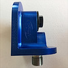 90-Degree Oil Filter Adapter for Ford Small/Big Block Pushrod V8 [Blue Anodized Finish] - image 1
