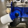 90-Degree Oil Filter Adapter for Ford Small/Big Block Pushrod V8 [Blue Anodized Finish] - image 3