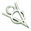 Chrome Ford " V-8" Badge Installation with two-way tape - image 3