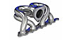 Focus ZX3 2.0L Zetec Racing Header - image 1